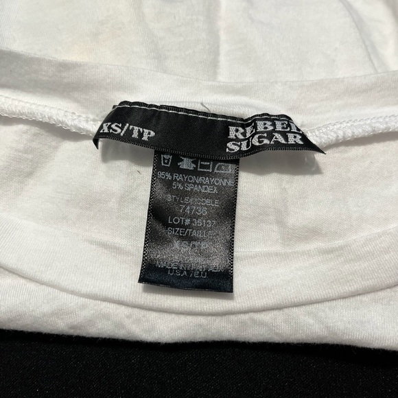 Rebel Sugar “Dreamer” crop top - Picture 5 of 5